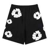 Denim Tears The Cotton Wreath Shorts Black